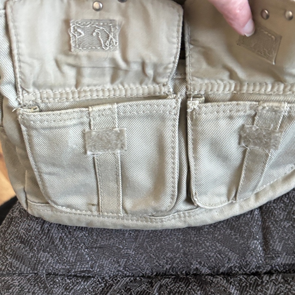 Stylish Tan and Brown Women's Shoulder Bag - Picture 8 of 9